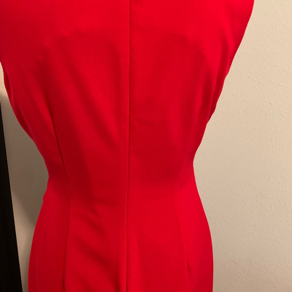 Red dress